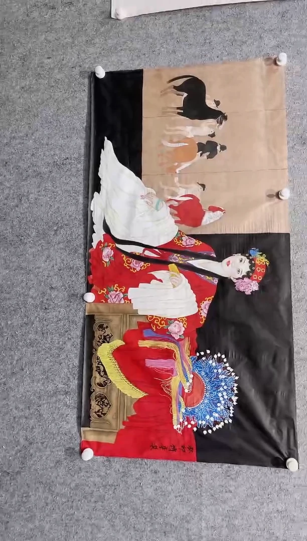 国画张传亭老师的作品3