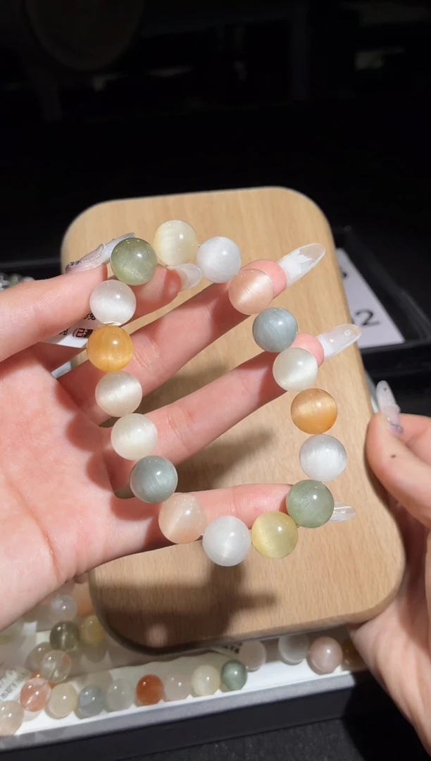 未镶嵌手链水晶183号多样性发一J 12+