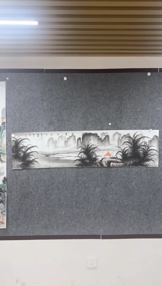 国画丹青专属福利-水墨床头画源远流长