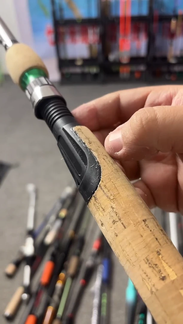 1.8m碳素10号1.8米直柄（瑕疵尾货竿，没有售后，介意勿拍）