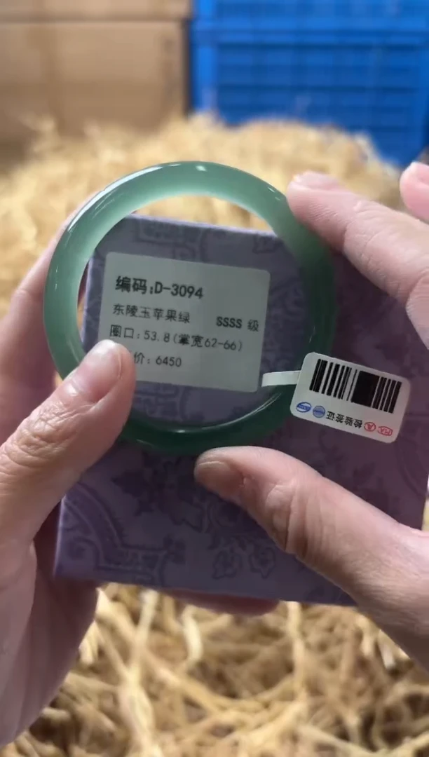 未镶嵌手镯石英质玉D-3094