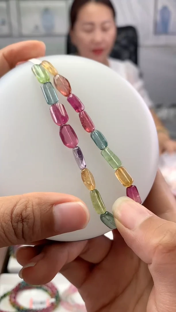 未镶嵌手串碧玺 多样性发一条