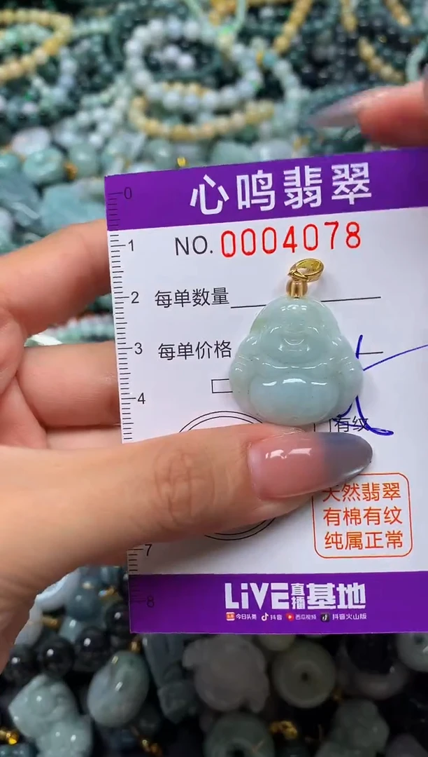 颈饰未镶嵌翡翠闪购004078