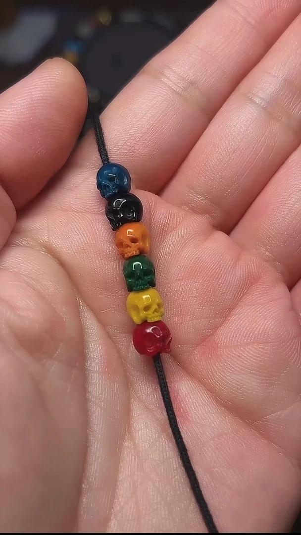 鹿骨其他寰**闻六彩小骷髅