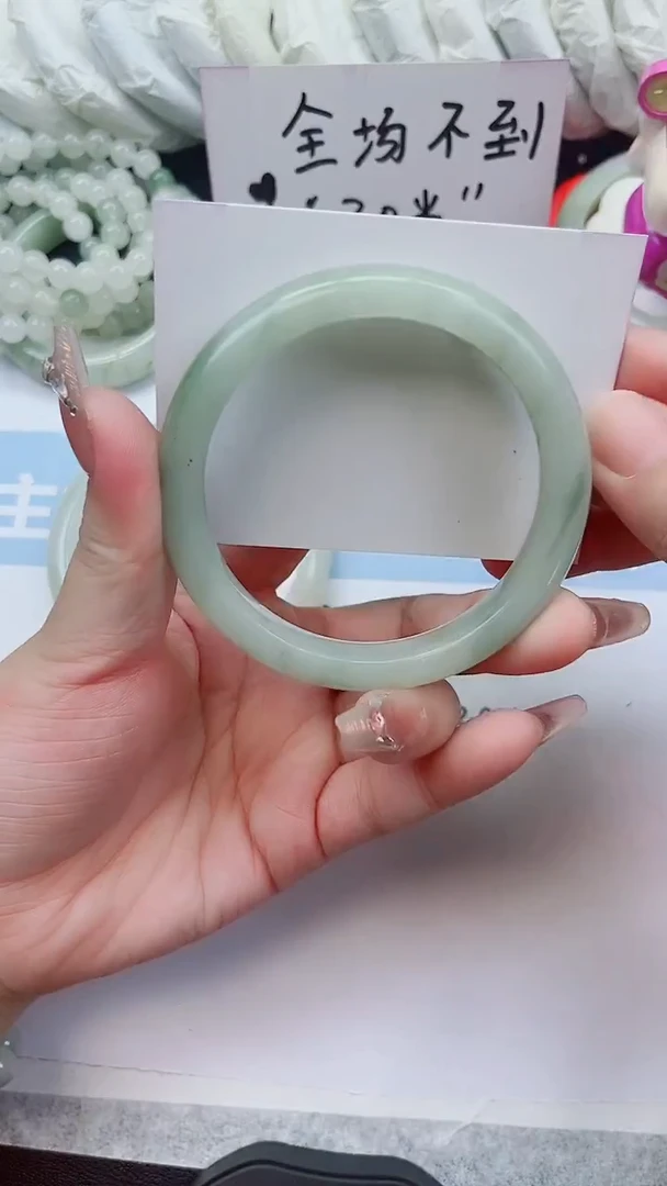 未镶嵌手镯石英质玉110-58圈