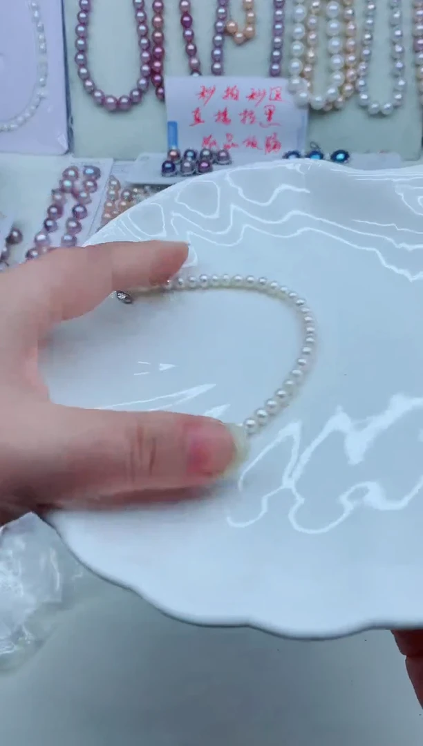 淡水珍珠手链未镶嵌淡水珍珠手链多样性发其一