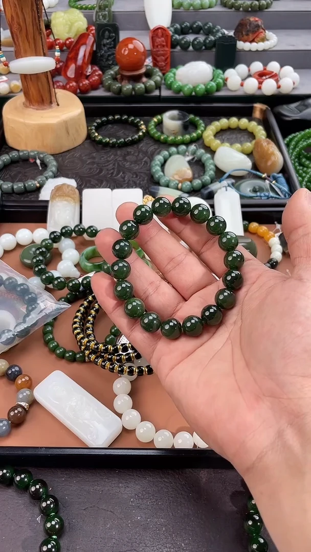 手串未镶嵌和田玉 多样性发一件THTY6363