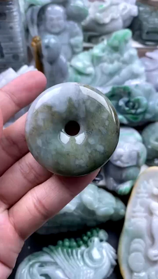 吊坠(不含链)未镶嵌翡翠1
