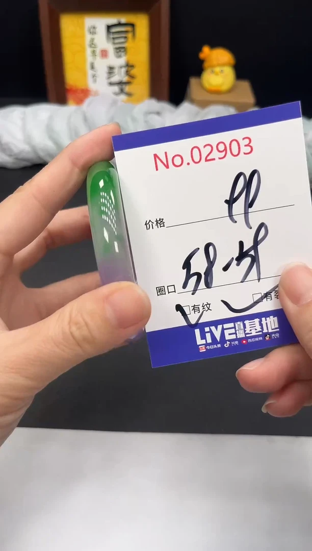 未镶嵌手镯翡翠拍下以实物为准2903