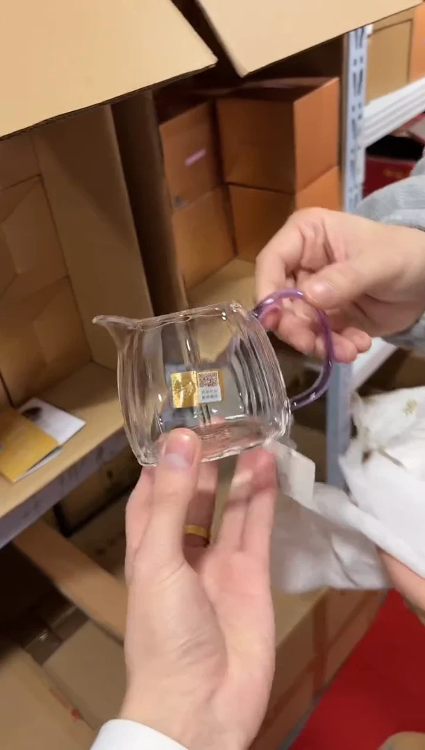 【闪购商品】禾器-倾妍茶海-浅紫色+梅花茶剪