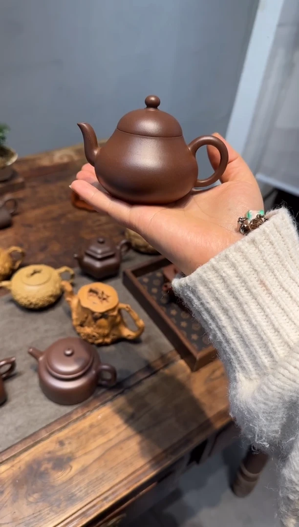 茶壶紫砂漠*梨形 紫砂壶