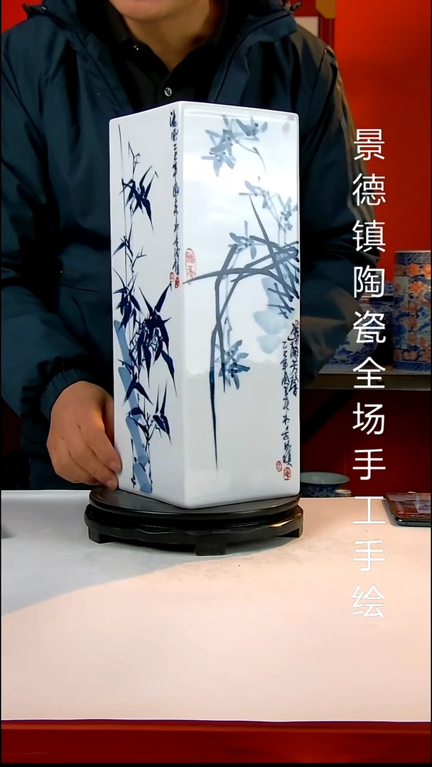 摆件陶瓷景德镇陶瓷 全场手工手绘