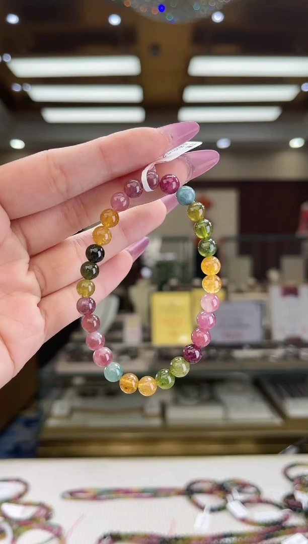 【闪购商品】碧玺/未镶嵌6mm+碧玺单圈17多样性发货