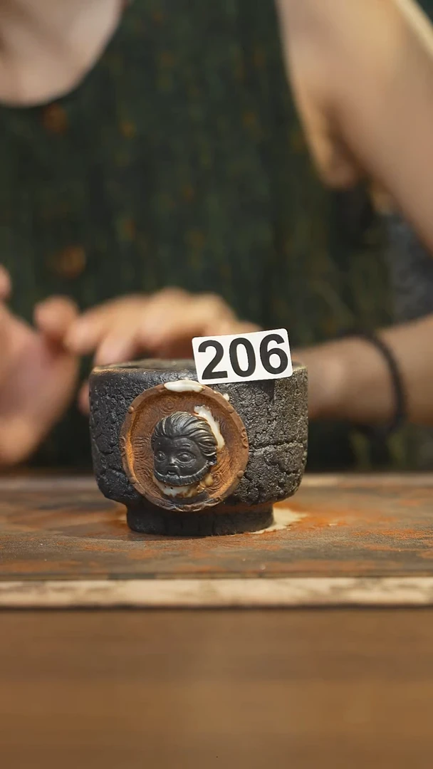 陶瓷茶器茶具主人杯206