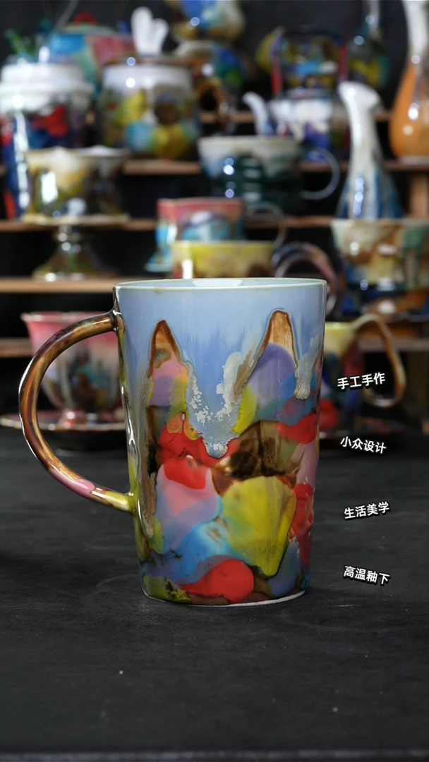 设计师款景德镇森涩手创陶瓷（食品级）551