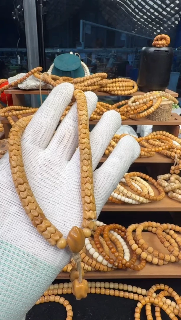 【闪购商品】菩提根/象牙果手串龙脊菩提手持龙骨卡866颗