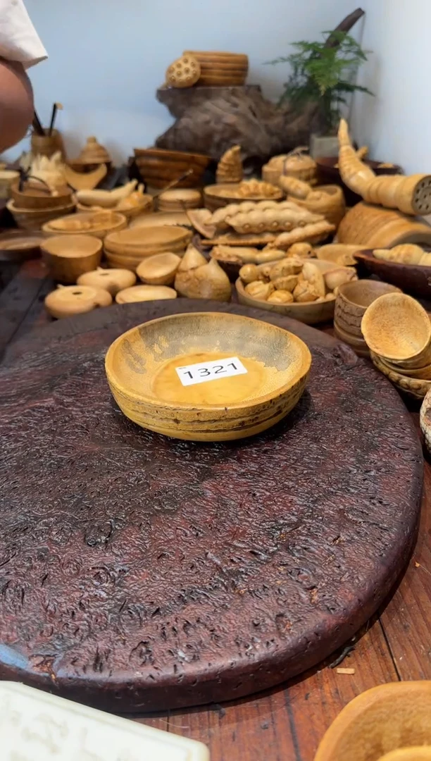 【闪购商品】竹1321竹根竹根竹根盘