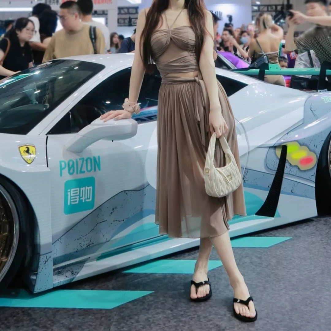 新款时尚轻奢褶皱包百搭斜挎手提腋下单肩手提包新月包