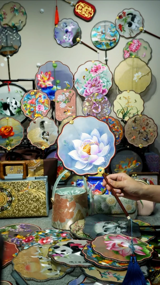 刺绣纯手工苏绣艺术品