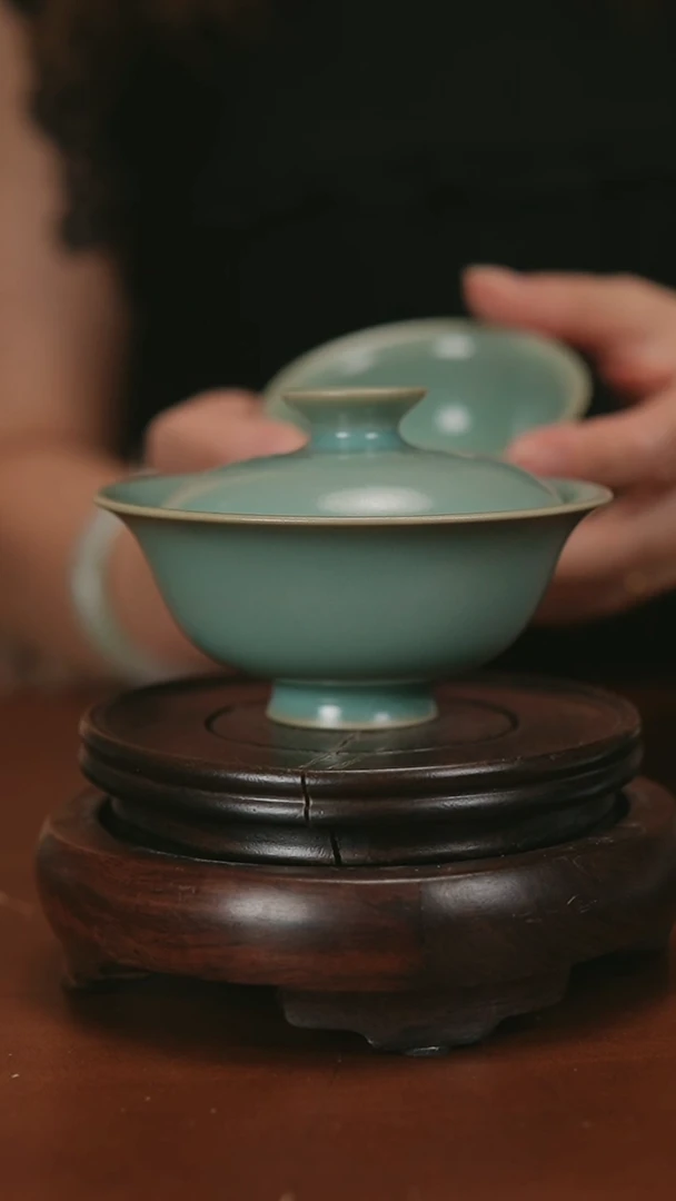 摆件原产地原矿釉汝瓷