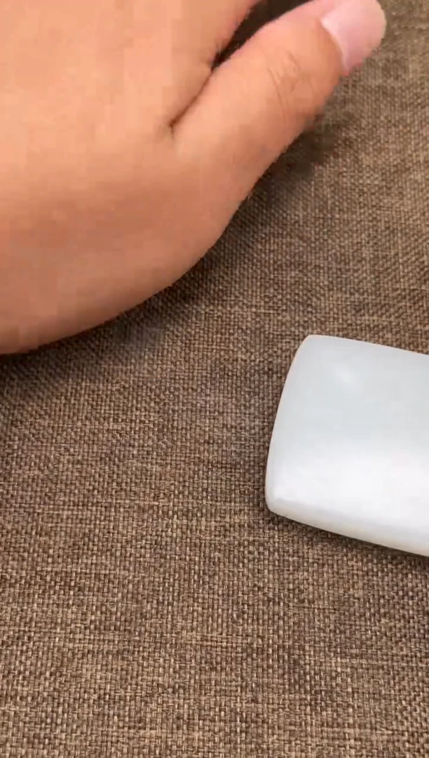 和田玉18K金镶嵌颈饰力***财43242