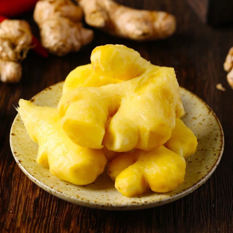 湖北新鲜现挖小黄姜农产品产地发货美食上下老人