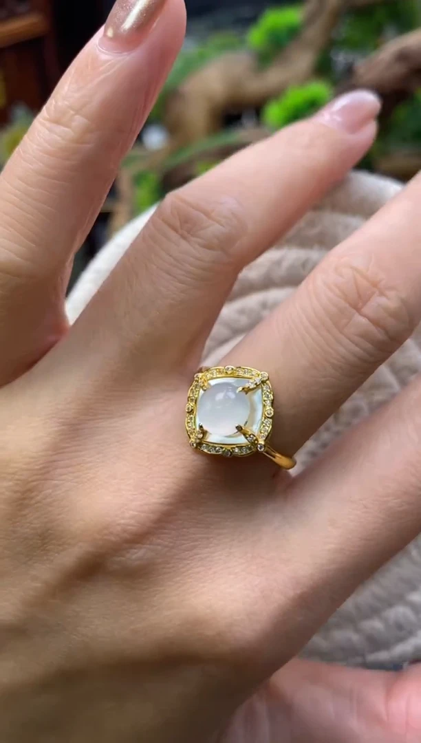 颈饰银S925镶嵌翡翠净货16080