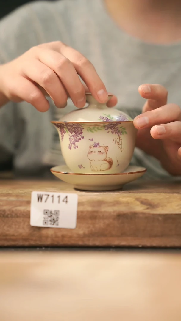 【经典福利】/ 盖碗@@W7114