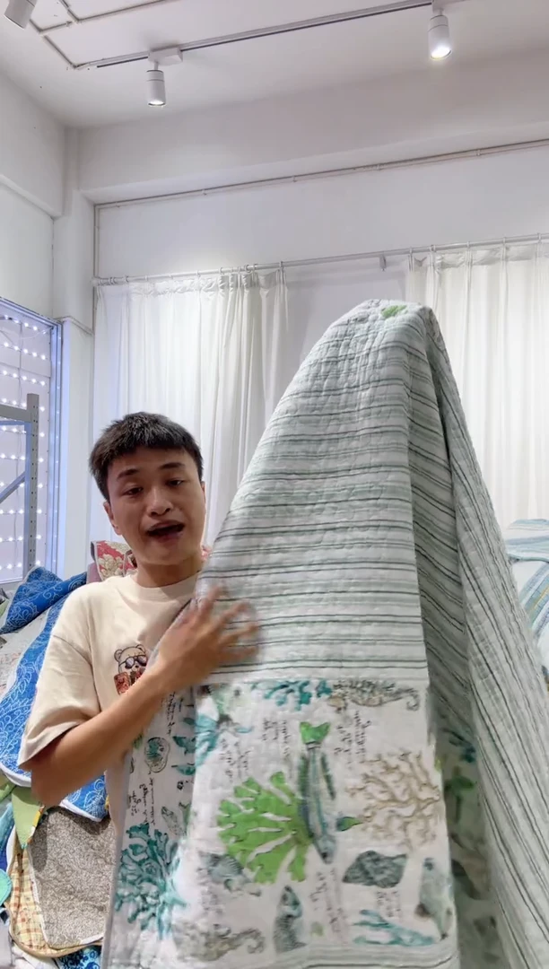 棉200*230纯棉床盖11号微瑕