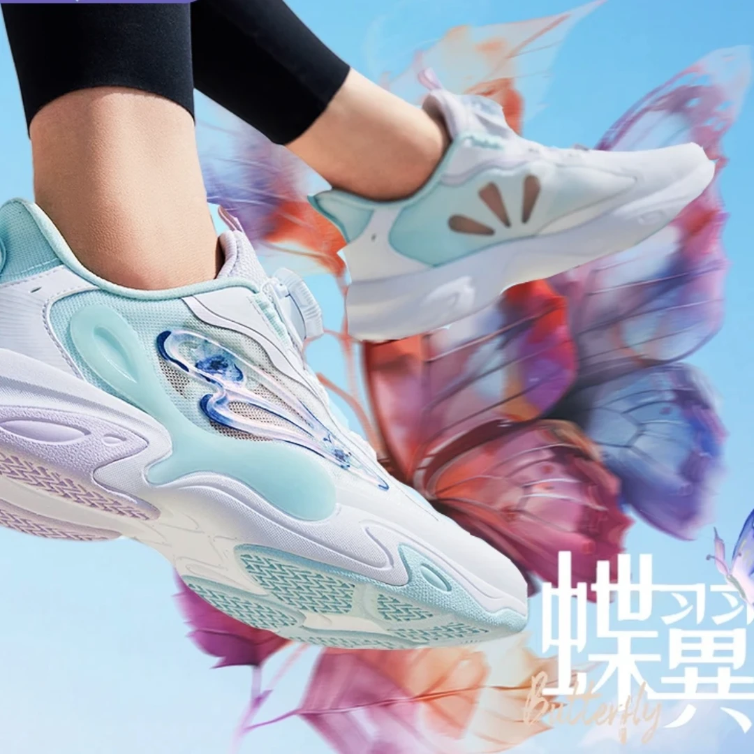 【蝶翼】安踏儿童鞋夏季时尚鞋网面大童透气鞋子跑鞋322428807