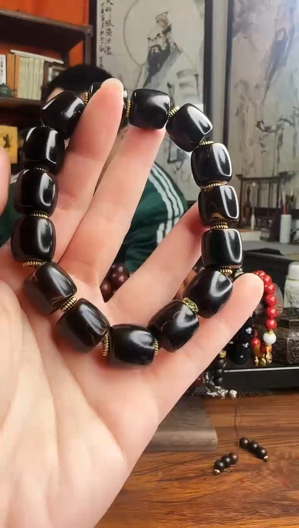 【闪购商品】黑金珊姑娘桶形单圈 宣纸