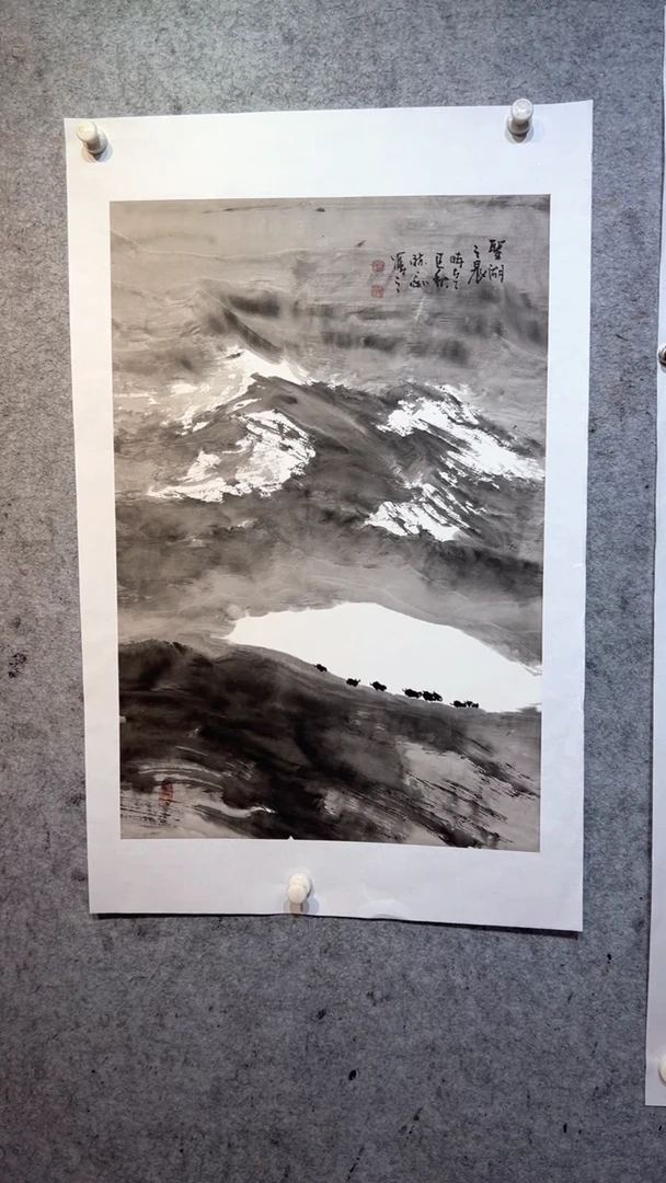国画张自学水墨画46