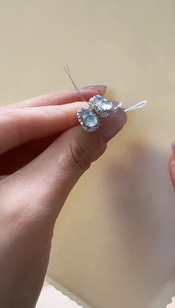 【闪购商品】翡翠耳饰18K金镶嵌DFZ0119-149