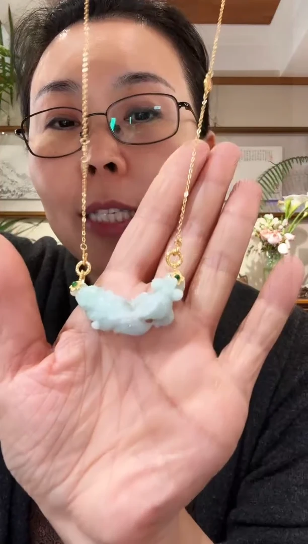 【闪购商品】翡翠颈饰未镶嵌国风