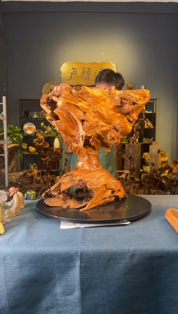 木卢师傅根艺作品（不包含人物摆件）