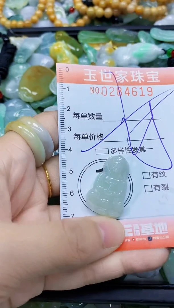 翡翠未镶嵌颈饰闪购0284619多样性发其一