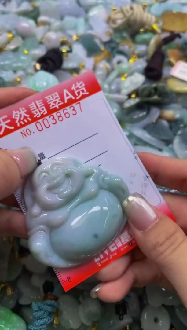 翡翠未镶嵌颈饰闪购0038637