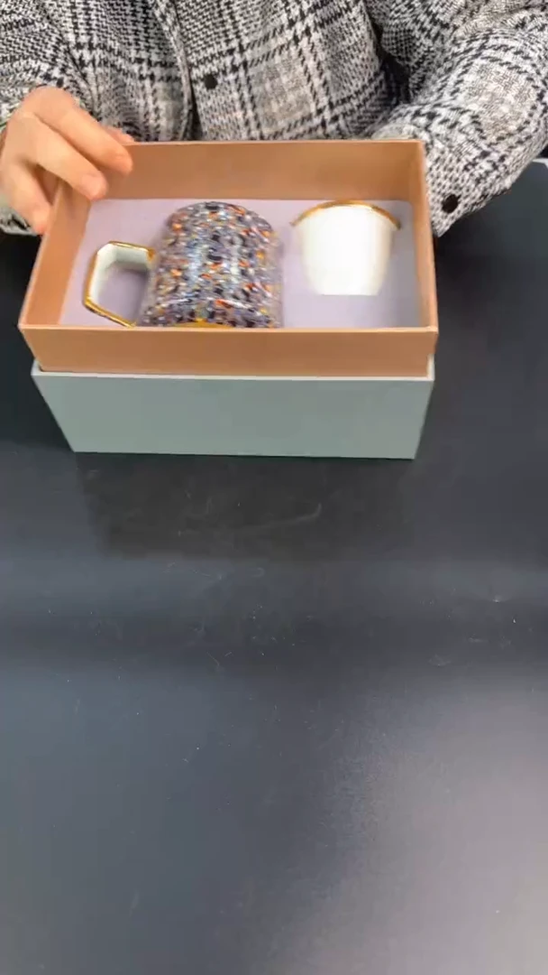 【闪购商品】仿大漆工艺高端办公杯