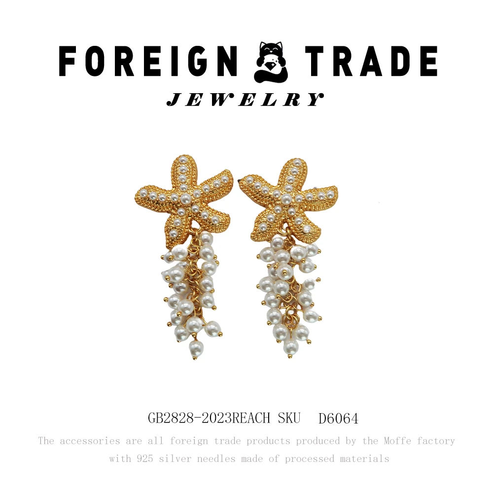 TLIT 铜合金仿水晶耳饰 X设计师款耳钉~D6064