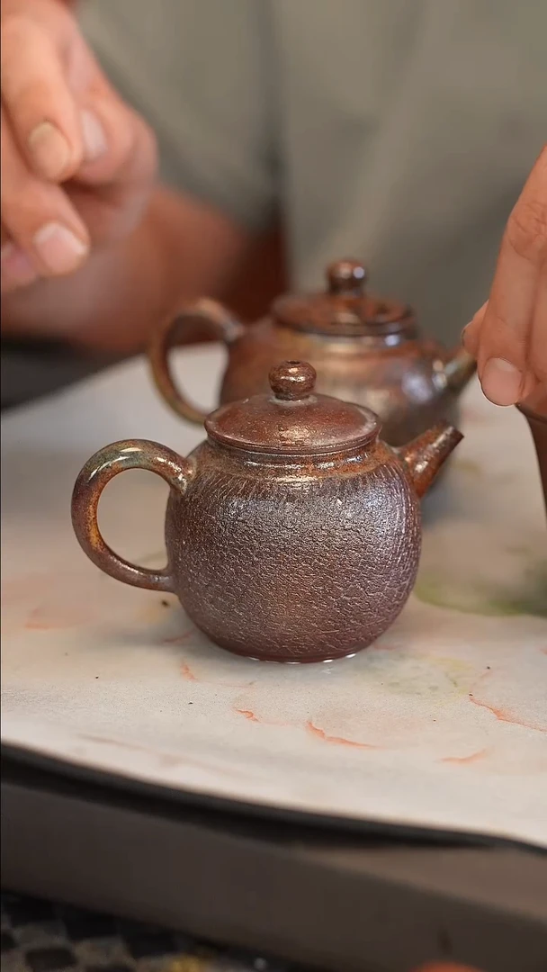 茶壶紫砂原矿手工制作51号