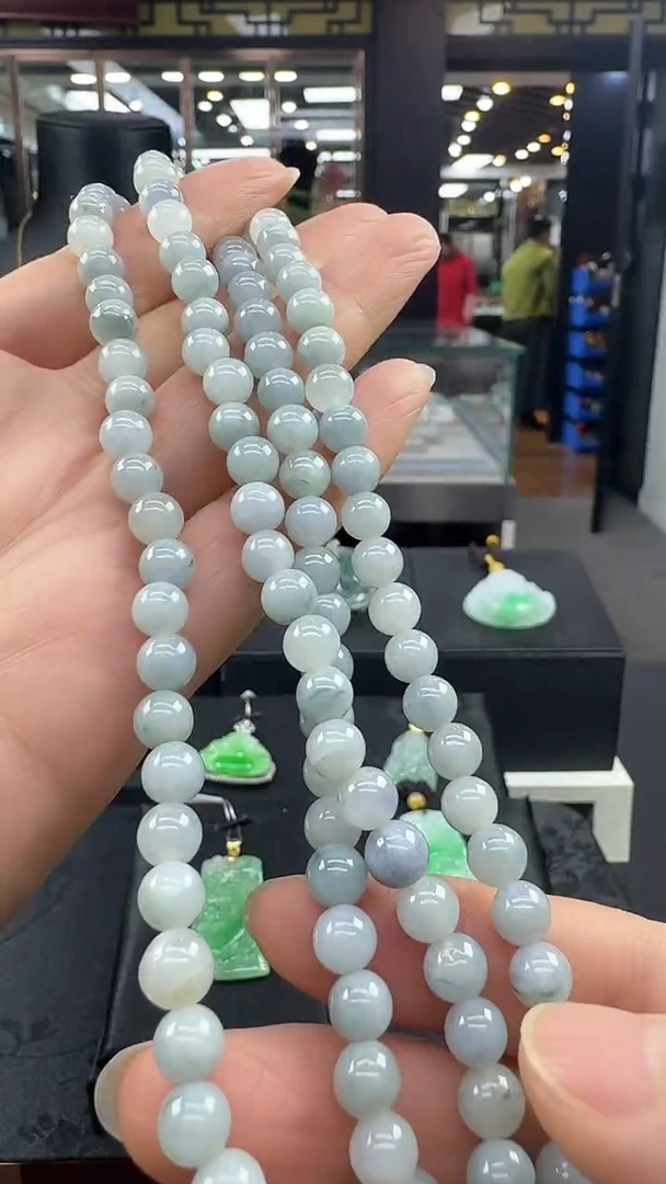 未镶嵌手串翡翠玉珠手串