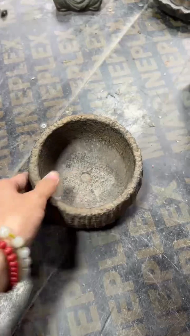 陶土【火山泥】小石钵