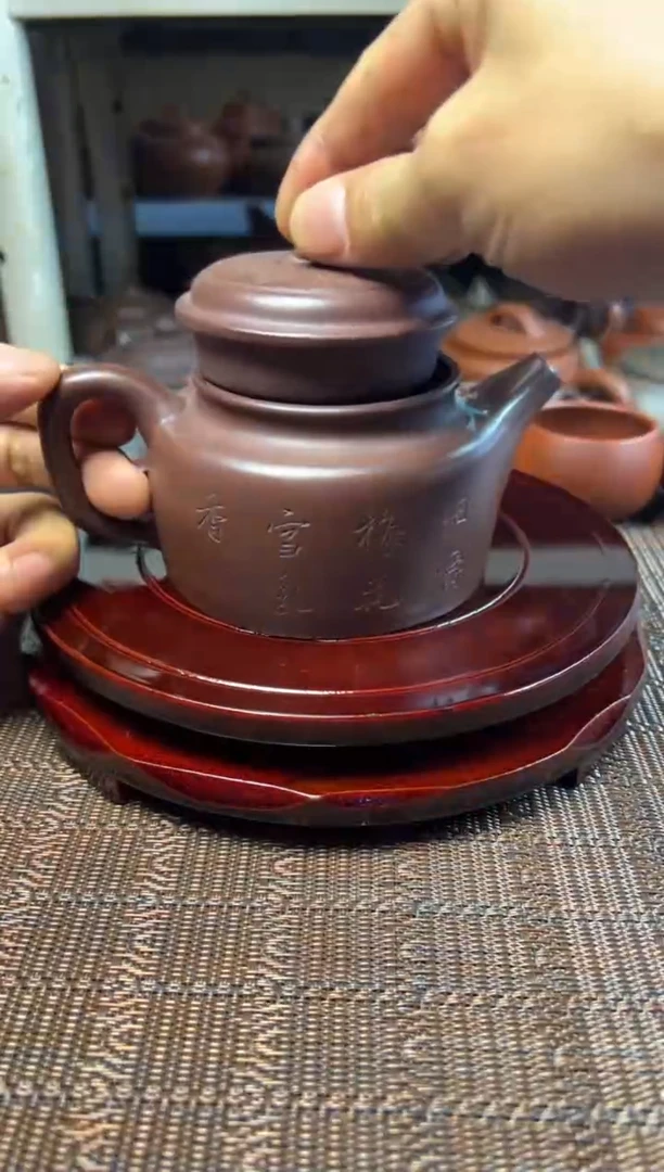 茶壶紫砂紫砂壶150毫升06