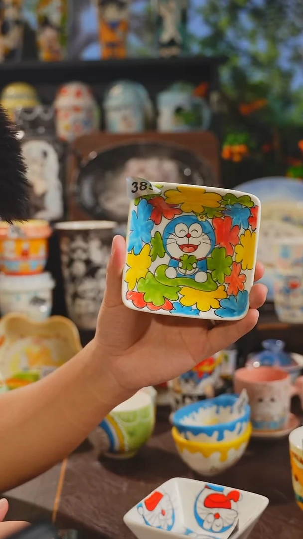景德镇高温釉下彩纯手工手绘