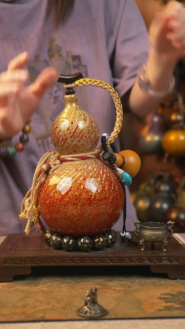 281大漆一物一拍记葫堂出品【不带手串】