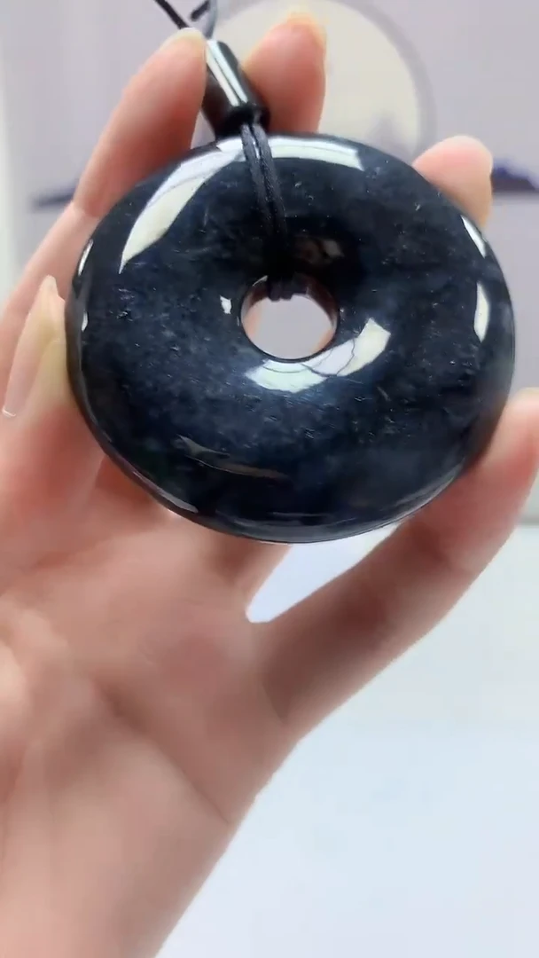 【闪购商品】定制翡翠未镶嵌4902zm-毛货挂件扣子105