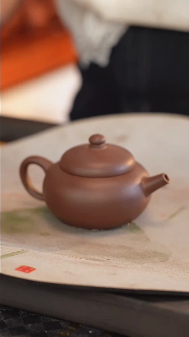 茶壶紫砂原矿手工制作