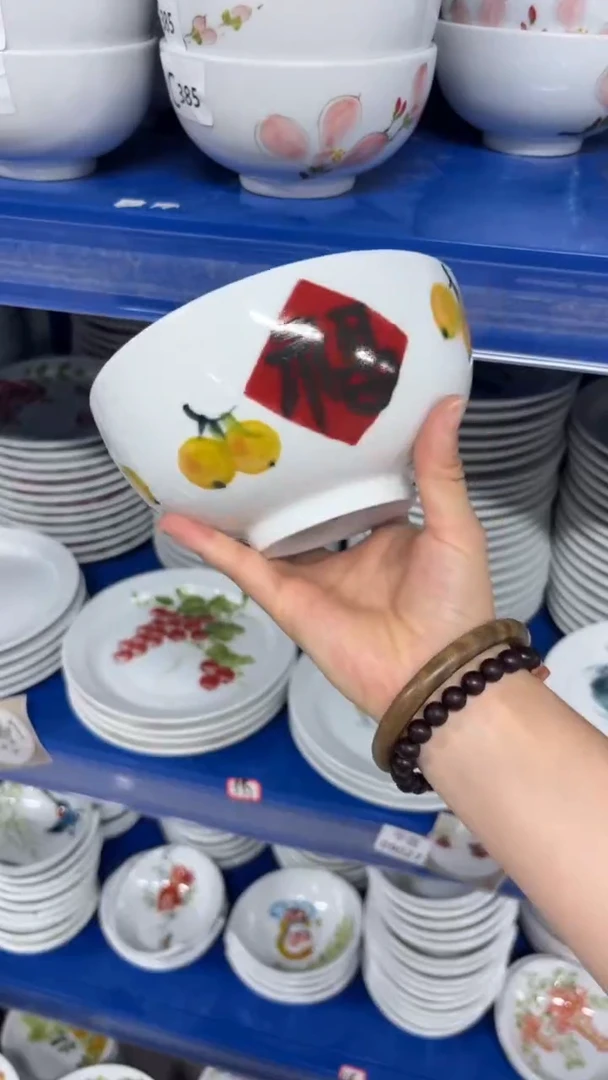 景德镇手绘釉中彩（食品级）小罗汉碗