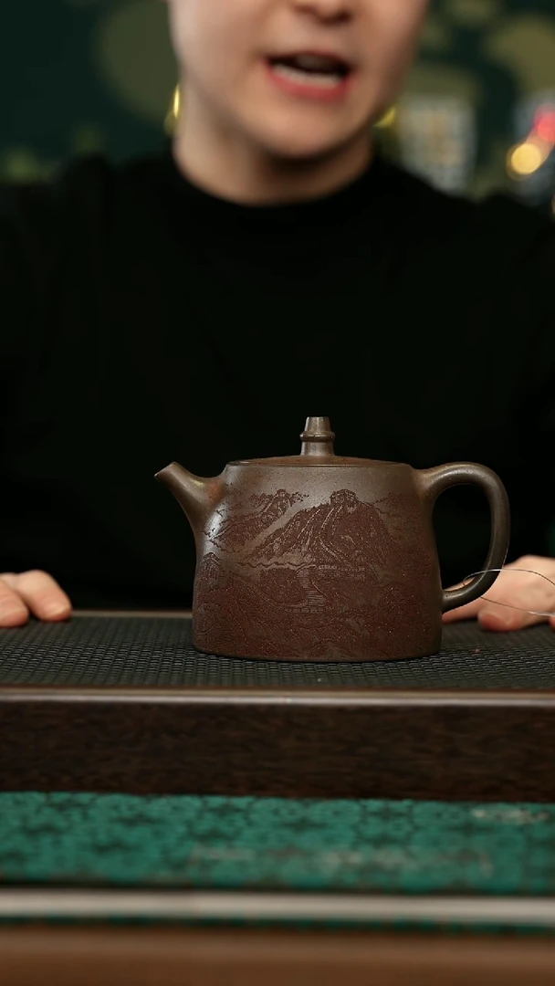 【闪购商品】紫砂茶壶宜兴原矿 手工 紫砂壶容量400CC