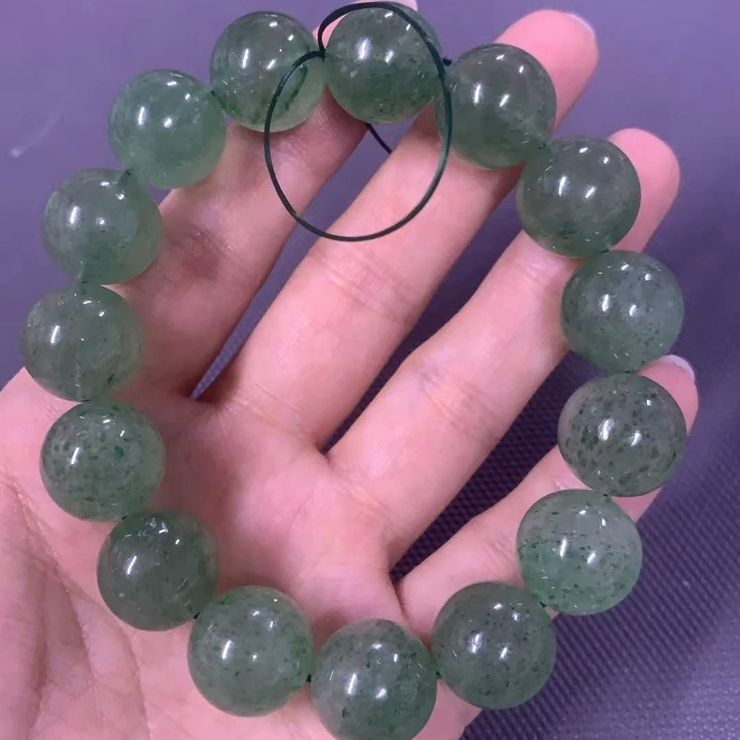 LCM01天然绿草莓手链夏日小清新手串多样性发一